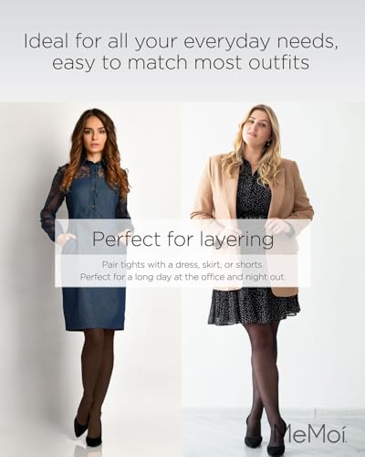 Image of MeMoi Support Mate 60 Denier Energizing Support Pantyhose