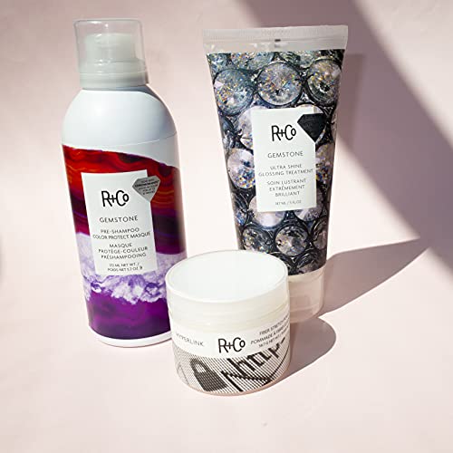 R+Co Gemstone Pre-Shampoo Color Protect Masque | Preserve Hair Color, Vibrance + Hydration + Softness | Vegan + Cruelty-Free | 5.75 Oz #TOP4