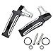 Amazicha Black Saddlebag Lid Lifters Kit Latch Handles for Harley Davidson Touring Street Glide/Electra Glide/Road King/Road Glide 2014-2020