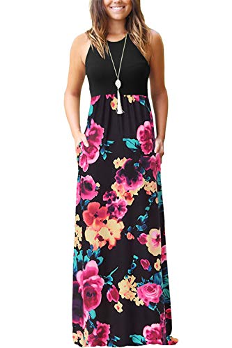 sleeveless maxi