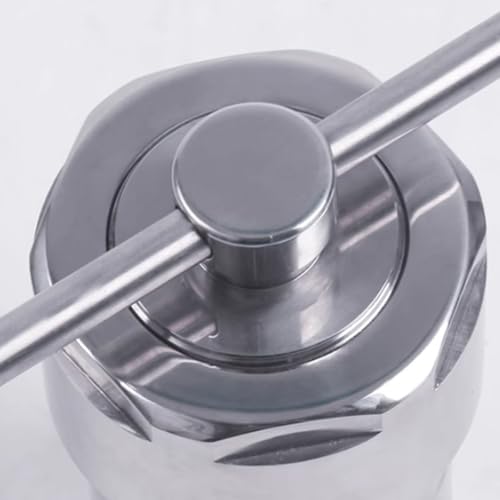 Reactor de autoclave de laboratorio, recipiente de alta presión con forro de PTFE de acero inoxidable 304 para síntesis hidrotermal