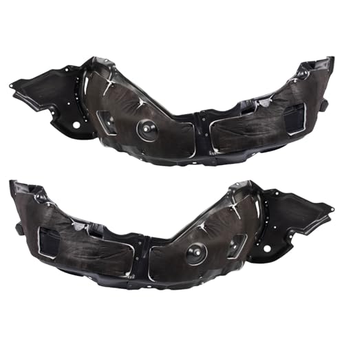 Image of TRQ Inner Fender Liner Set Compatible with 2013-2015 Lexus IS250 IS350 LX1248127 LX1249127