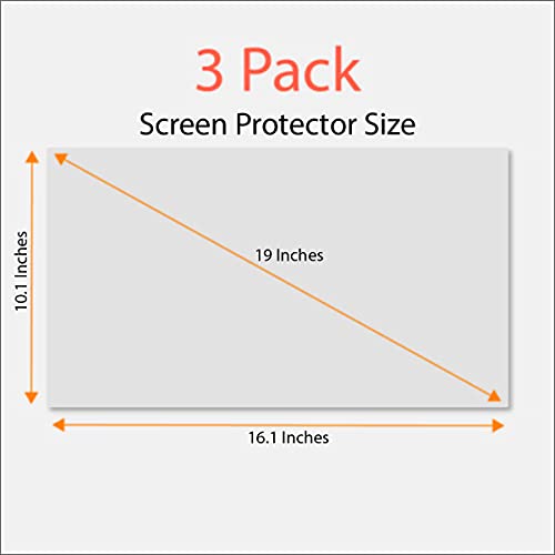 Ez-Pro Screen Protector AANTIGLAREWIDESCREEN-19-SCREENPR-3PK Anti-Glare And Anti Finger Print Screen Protector thumb #4