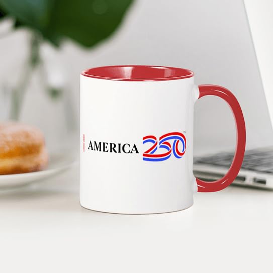 Taza de cerámica 11 oz con logo horizontal negro miniatura 2