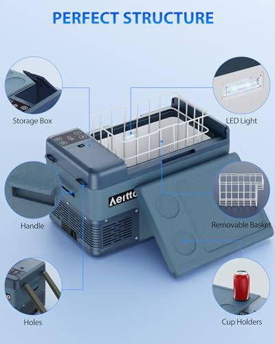Portable Solar Camping Refrigerator
