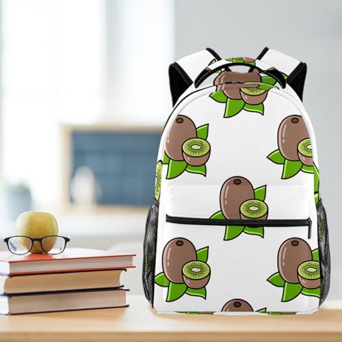 Sac à dos motif avocat multicolore avec bretelles ajustables - 5