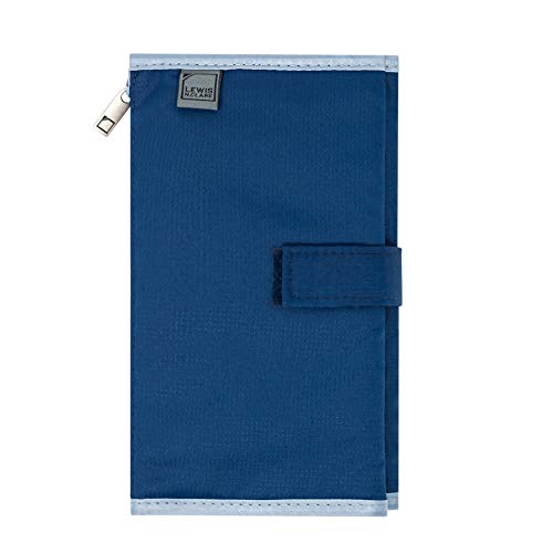 Lewis N. Clark AM/PM Folding Pill Organizer with 16 Slide-Locking Pouches