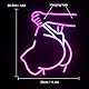 Frauen Neon Schild, Lady Neon Licht, kreative Kunst Neon Schild für Wand Dekor, Sexy Led Schild mit USB-betrieben für Mädchen Zimmer, Bar, Mann Höhle, Schlafzimmer
