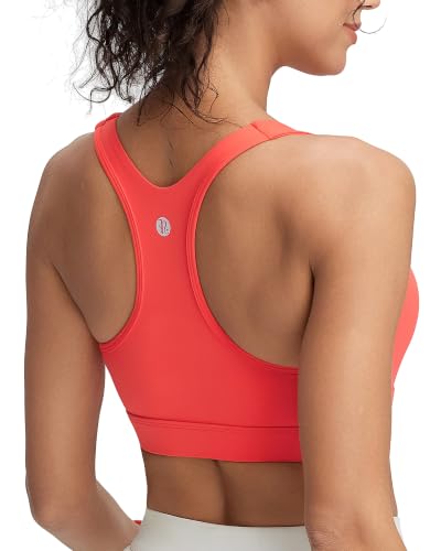 Image of RUNNING GIRL High Impact Sports Bra,Racerback Sports Bras for Women High Support Molded Cup Workout Bra with Sewn in Pads