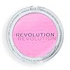 Revolution, Blusher Reloaded, Talc-Free Powder Blush with Matte Finish for Cheeks, Rich Pigment & Buildable, Vegan & Cruelty-Free, Future Flush Pink #3
