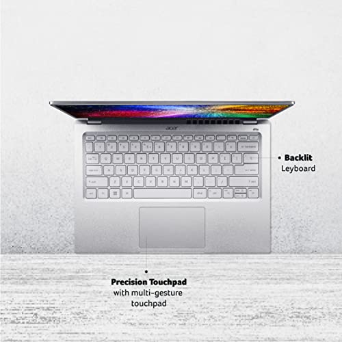 Image of acer Swift 3 OLED 12th Gen Intel EVO Core i5 (16 GB RAM /512 GB SSD /Windows 11 Home /MS Office 2021 / Fingerprint Reader /Steel Gray / 1.45 KG / SF314-71