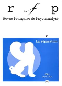 Misc. Supplies Revue francaise de psychanalyse 2001-2 - la separation: 2 [French] Book