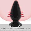 BDSMYEE Große Analplug 3 Set,Buttplug Analkugeln Analspielzeuge Fisting Sexspielzeug Analdehner Anal Expander erotisches Sex Spielzeug für Paare Frauen Männer extrem Sex (Schwarz) #2