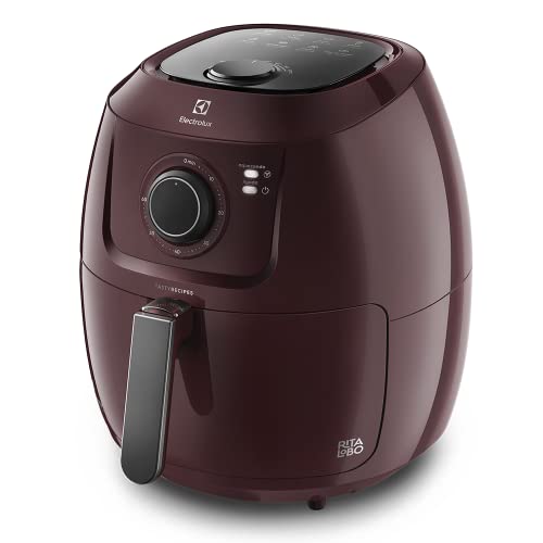 Fritadeira Elétrica sem oleo Electrolux Airfryer 5L 8 receitas pré-sugeridas desligamento automatico