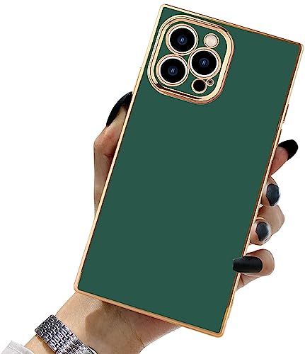 Coque iPhone 14 Pro Max TPU souple vert anti-chute et anti-rayures