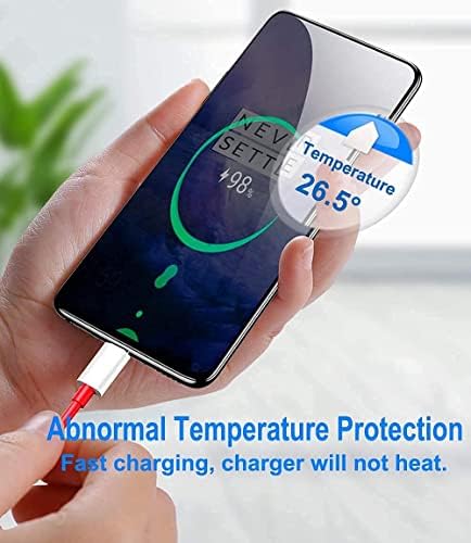 Image of The Black Store Original Rapid Fast Charger with 100W Adaptor and USB Type C Cable for Oneplus 12 5G|12R|Pad|Fold[100W Adaptor with USB Type C Cable],White