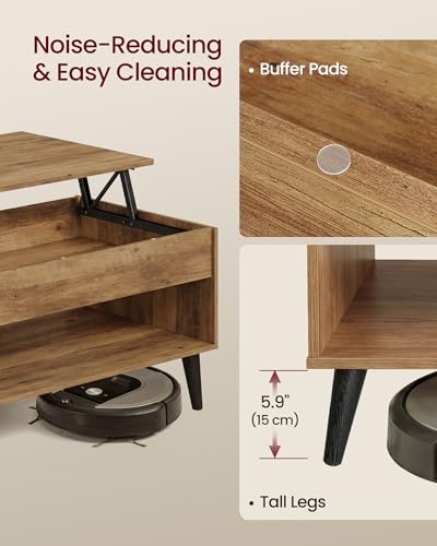 VASAGLE Lift Top Coffee Table