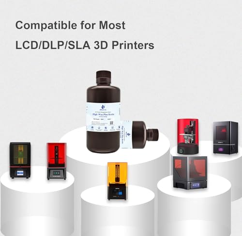 Resina moldeable JAMG HE 60% para joyería – Ideal para impresoras 3D DLP LCD Mono (500G) - Fernando Cortés