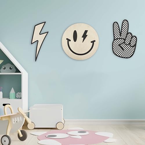 Xedatric Rad Little Dude Room Decor – Peace Sign, Retro & Cool Stuff...