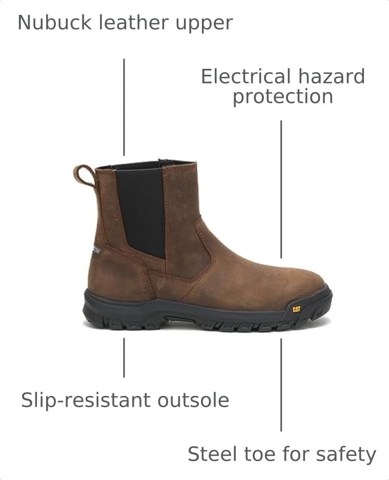 Image of CAT Men's Wheelbase Steel Toe