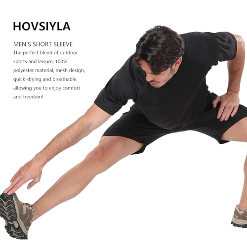HovSiyla Running Shirts in Action