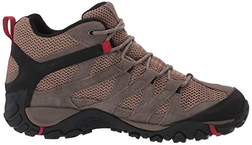 Merrell Mens Alverstone Mid Waterproof Hiking Boot, Boulder, 11 Us #TOP5