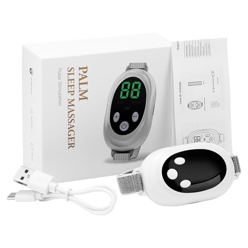 Sleep Aid Device Handheld Sleep Relaxation Wristband Insomnia Relief Anxiety Wellness Tool for Calm, Focus & Better Rest