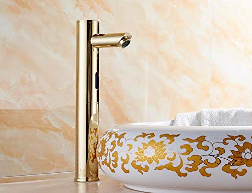 Robinet de lavabo thermostatique haut pour vasque à poser de salle de bains