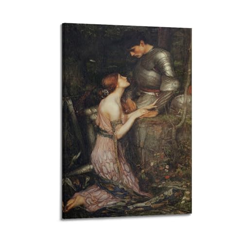 Poster Lamia et le soldat decoration murale toile salon 60x90cm