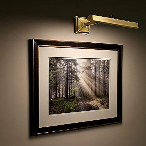 Wac Lighting Dweled, Hemmingway 14In Led Adjustable Picture Light 2700K In Polished Nickel #TOP2