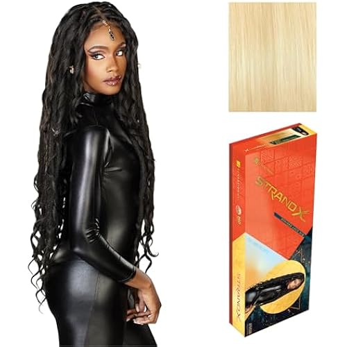 Sensationnel Strand X Full Braided Lacewig-Unit 3, 613 BLONDE