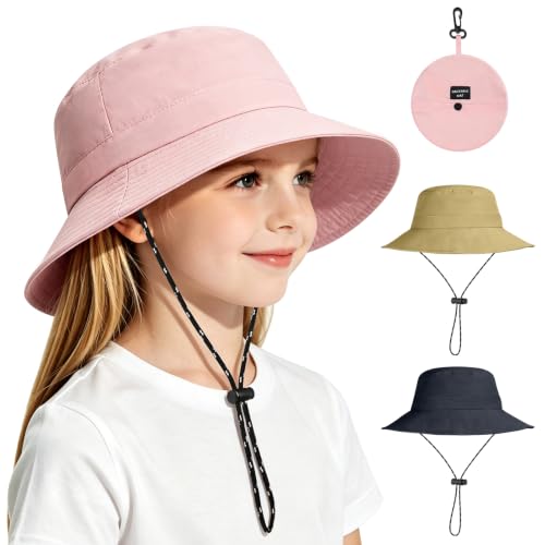 MELLIEX Bob Bébé Enfant, Chapeau de Soleil pour Bebe Fille Garcon 2-6 Ans