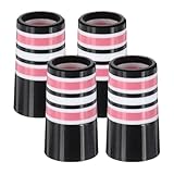 Colore: Rosa; Materiale: Resina; Diametro: 9.45 x 13.46 mm / 0.37 x 0.53 pollici (ID*OD); Lunghezza: 25 mm / 1 pollice; Contenuto della confezione: 4 Pezzi x Golf Ferrules
