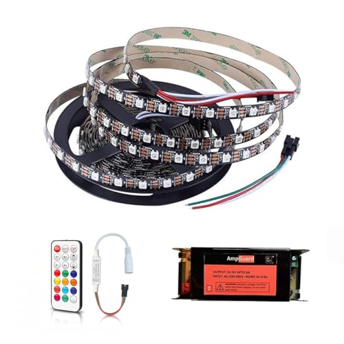 Image of WS2812B RGB Individually Addressable Pixel LED Strip | 60 LED /1M (5M 5A (SP103E))
