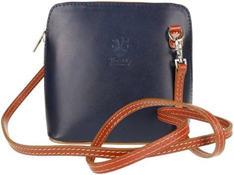 Craze London Genuine Vera Pelle Women Cross body Italian Leather Small Mini Shoulder Bag Handbag