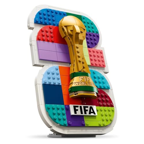 Image of LEGO Editions FIFA World Cup 2026 Official Emblem - Soccer Decor - Building Set - 43032