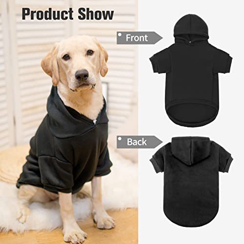 Bingpet Dog Hoodies-Fleece Lined-Hooded Pullover For Dog Cat In Cold Weather #TOP3
