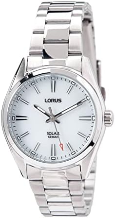 Lorus RY503AX9 Women's Watch Solar Stainless Steel with Metal Str...