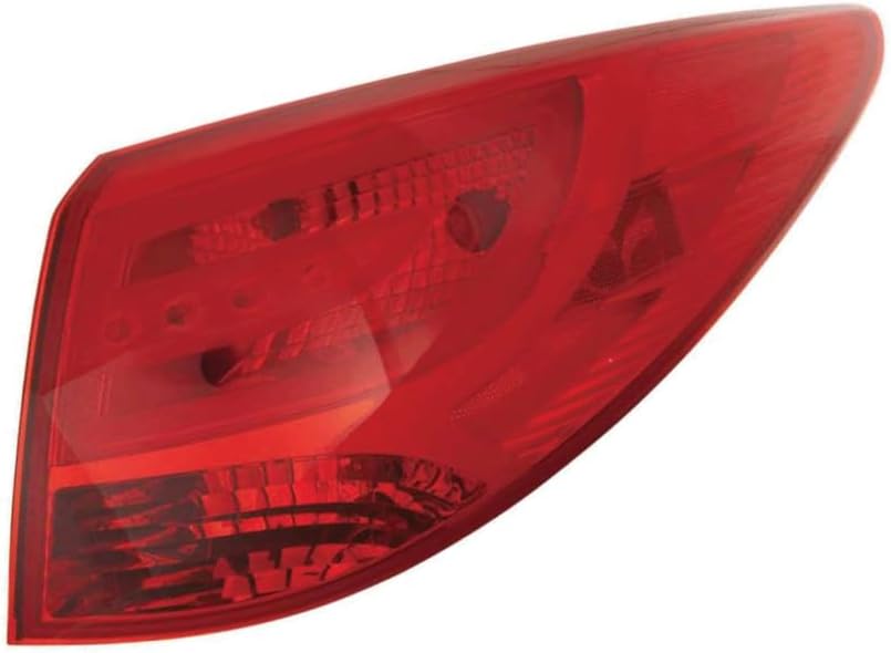 KarParts360 For Hyundai Tucson 2010 2011 2012 2013 Tail Light Passenger Side | With Bulbs | Replacement For HY2805118 | 924022S050