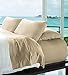 Resort Bamboo Sheets by Cariloha - 4 Piece bed Sheet Set - Luxurious Sateen Weave - 100% Viscose From Bamboo Bedding (Queen, Almond Truffle)