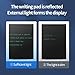LCD Writing Tablet, 9.5in Double Display Erasable Reusable Electronic Drawing Pads