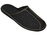 BeComfy Zapatillas de Estar por casa para Hombre Negro Gris Muchos diseños