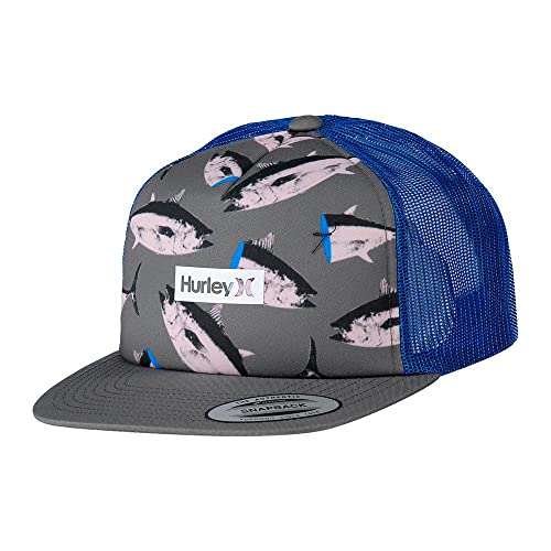 Image of Hurley Men's One & Only Square Trucker Baseball Cap