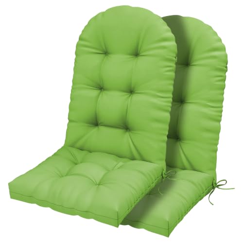 PNP FKJP Adirondack Chair Cushions Set of 2, 44x19x4 Inch, Olive