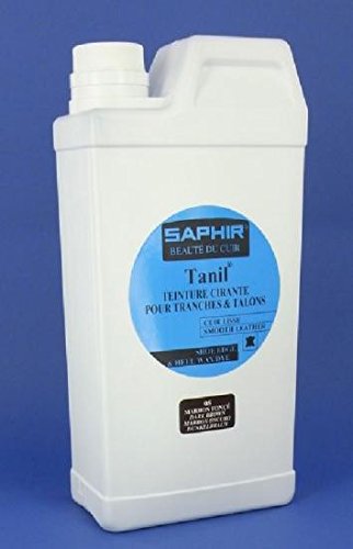 Saphir Teinture Cirante Tanil Noir 1 L réparer cuir usé