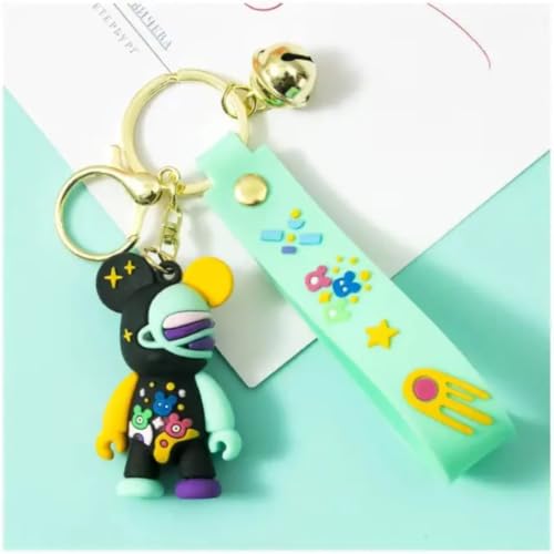 Image of GEOCARTER Teddy Bear Keyring | Cute Keychain for Bags & Keys
