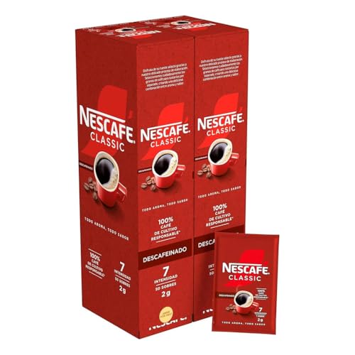 Nescafé Café Soluble Descafeinado 1 Caja De 6 Estuches De 100 Sobres De 2 Gramos Tienda