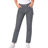 Dickies Womens Casual Slim Fit Carpenter Pant-Non Stretch-Runs Small