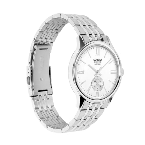Image of Casio Enticer Men BMS-100D-7AVDF Analog Silver Watch Men (A2536)