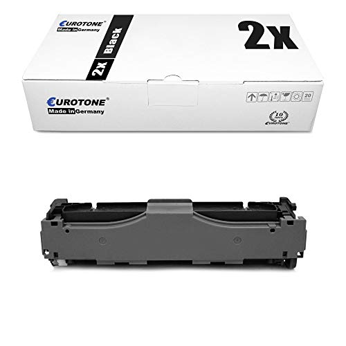 2 toners noirs CF410A compatibles HP LaserJet Pro M377, idéal pour le secrétariat et vos dossiers